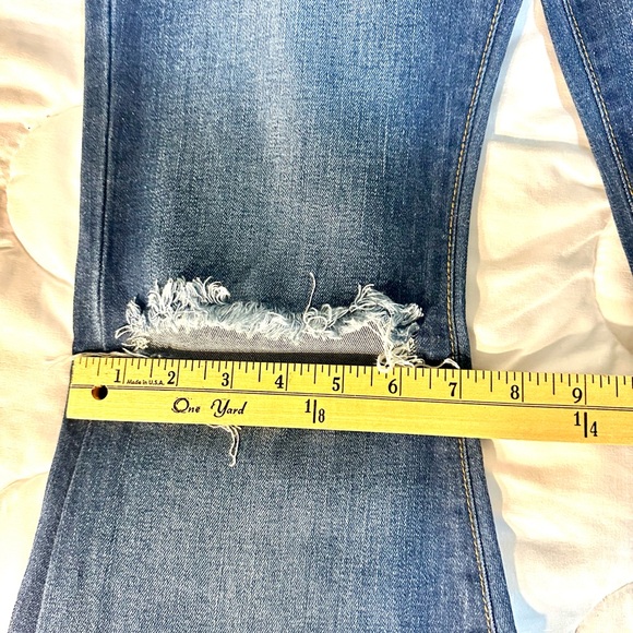 Vibrant MIU Womens Jean Size 0 Inseam 34 Inches Bootcut Bell Bottom Stretchy - Picture 7 of 11